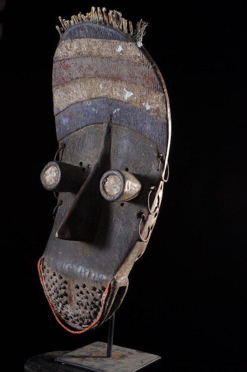 Masque facial de ceremonie - Grebo - Liberia / Côte d'Ivoire