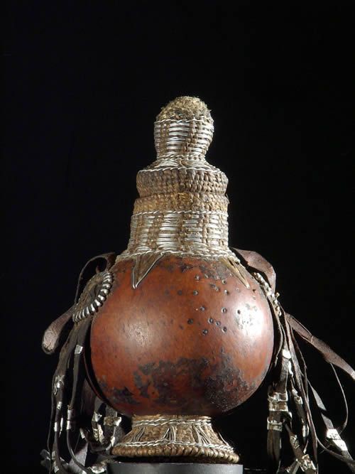 Gourde a lait - Ethiopie - objets usuels africains