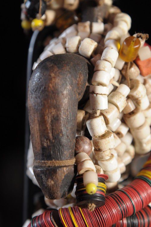 Poupee Namji Dowayo - Nigeria / Cameroun - Poupee perles africaines