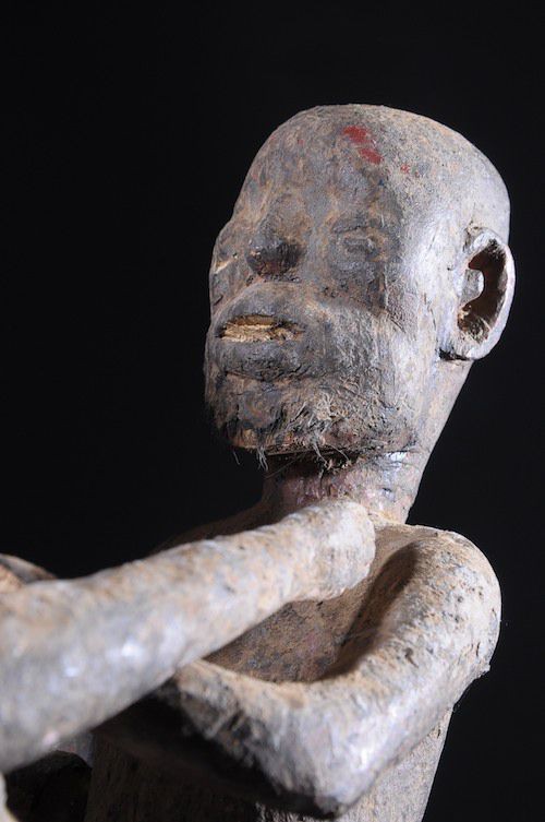 Statue cultuelle de couple  - Mossi - Burkina Faso