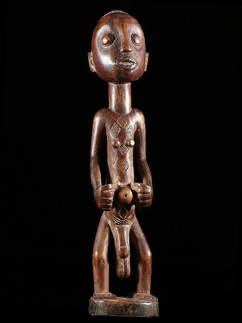 Statue cultuelle - Tabwa - RDC Zaire