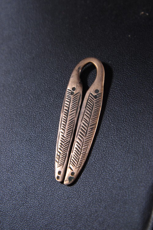 Collier pendentif en cuivre rouge - Sidamo - Ethiopie