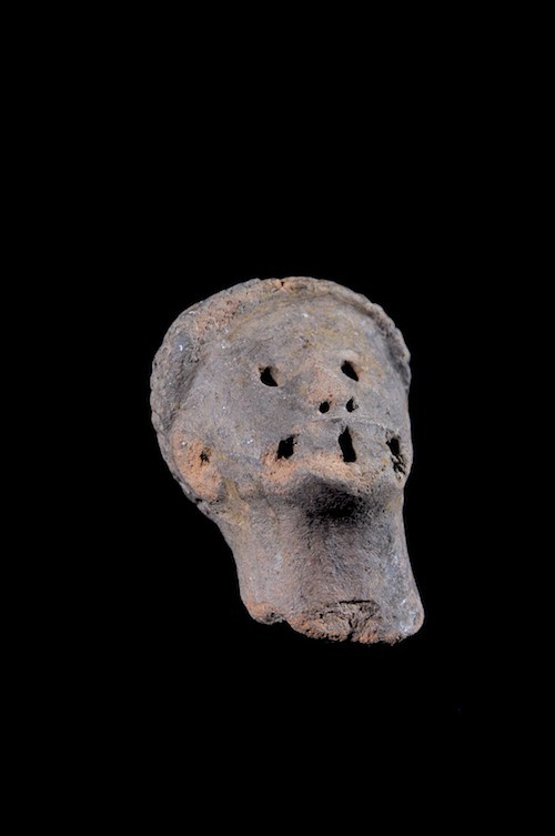 Tête anthropomorphe - Sao - Cameroun / Tchad - Terres cuites