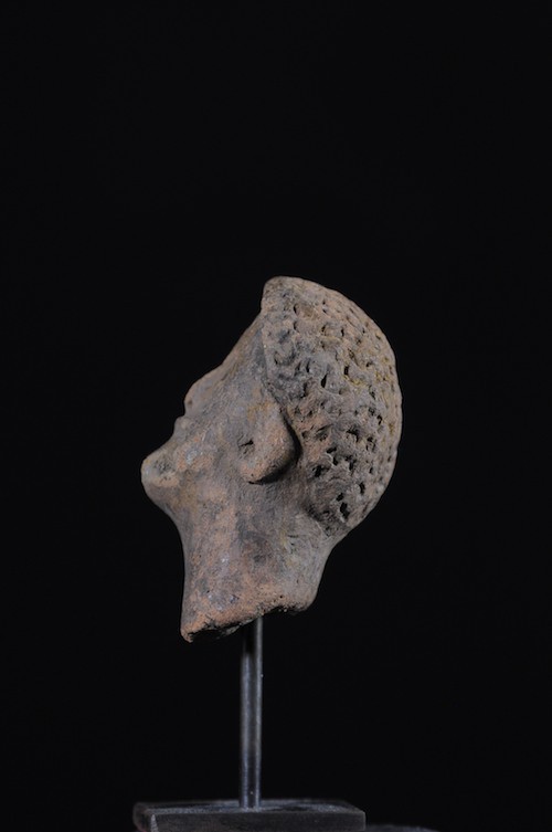 Tête anthropomorphe - Sao - Cameroun / Tchad - Terres cuites