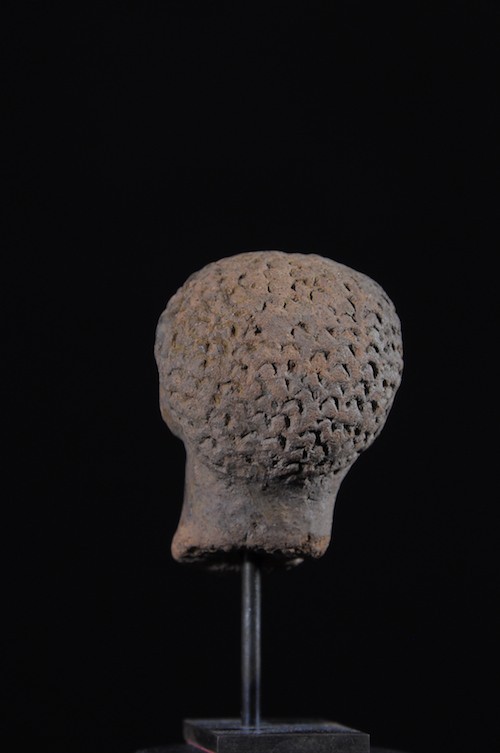 Tête anthropomorphe - Sao - Cameroun / Tchad - Terres cuites