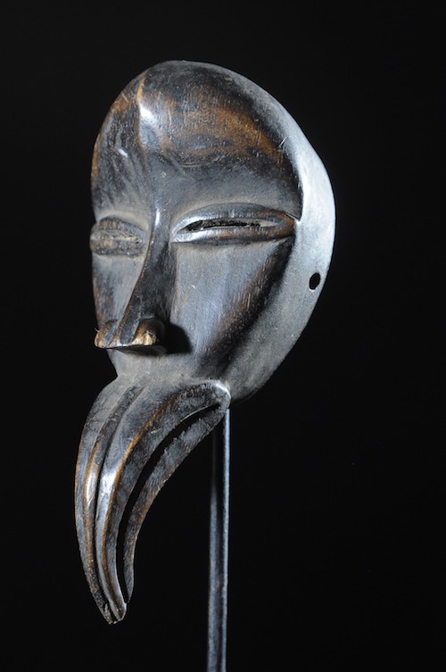 Masque passeport à bec - Dan / Mahou - Côte d'Ivoire