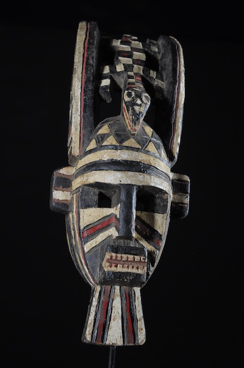 Masque polychrome - Marka Dafing - Burkina Faso