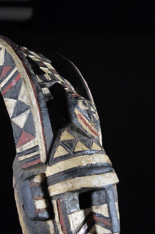 Masque polychrome - Marka Dafing - Burkina Faso