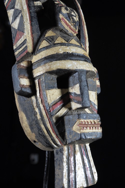 Masque polychrome - Marka Dafing - Burkina Faso