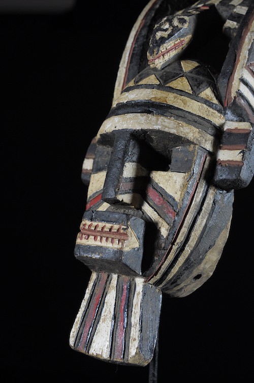 Masque polychrome - Marka Dafing - Burkina Faso