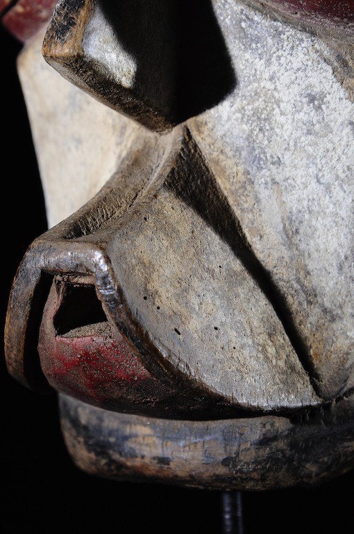 Masque Funeraire Okukwe / Okuyi - Galoa / Galwa - Gabon