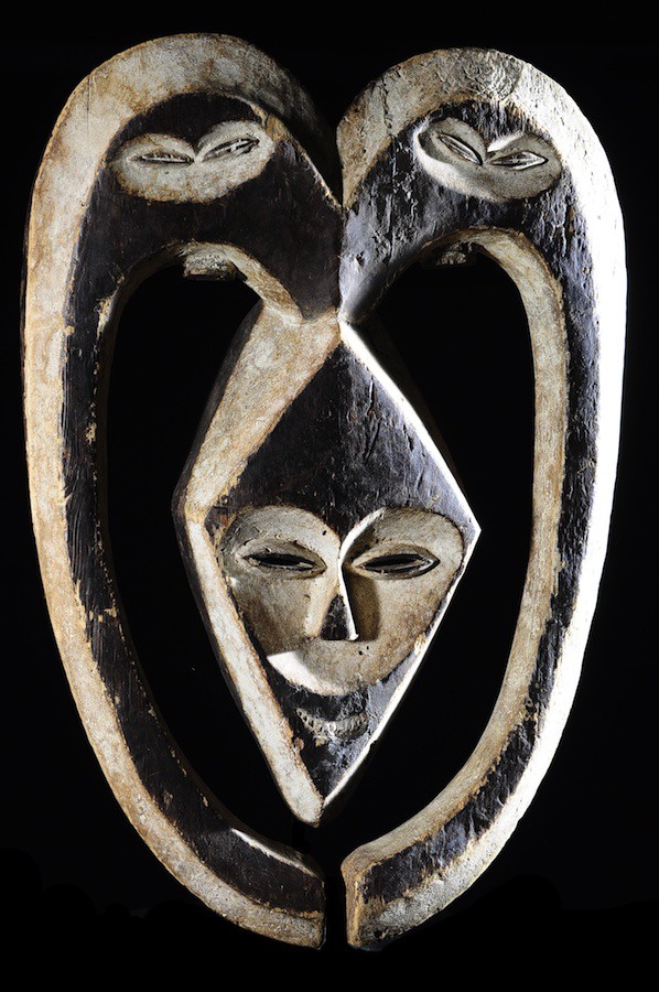 Masque Ekuk - Kwele / Bakwele - Gabon