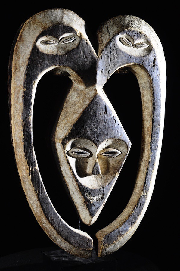 Masque Ekuk - Kwele / Bakwele - Gabon