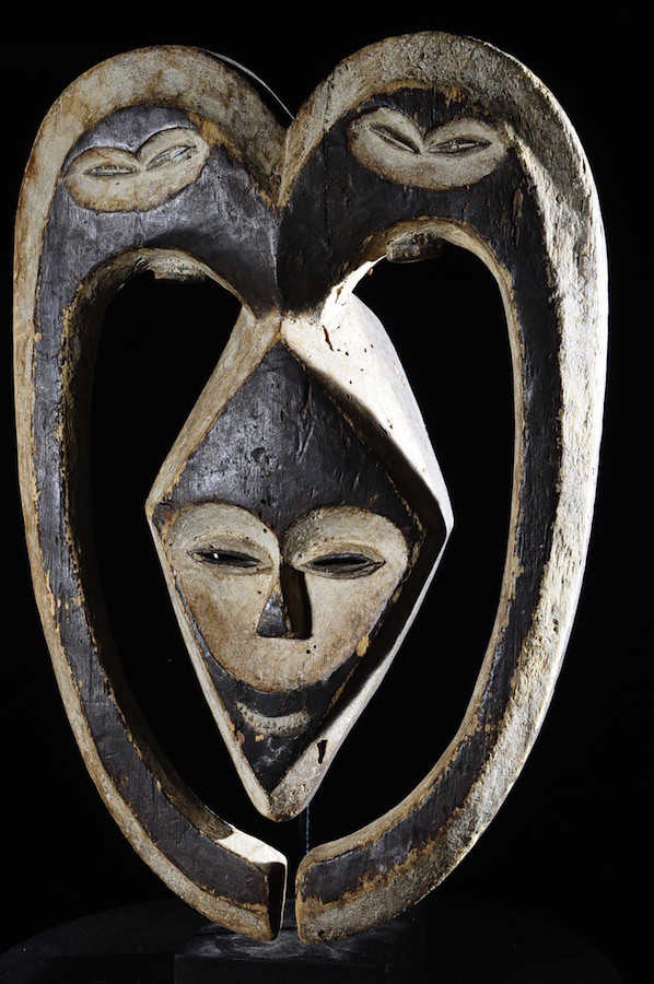 Masque Ekuk - Kwele / Bakwele - Gabon