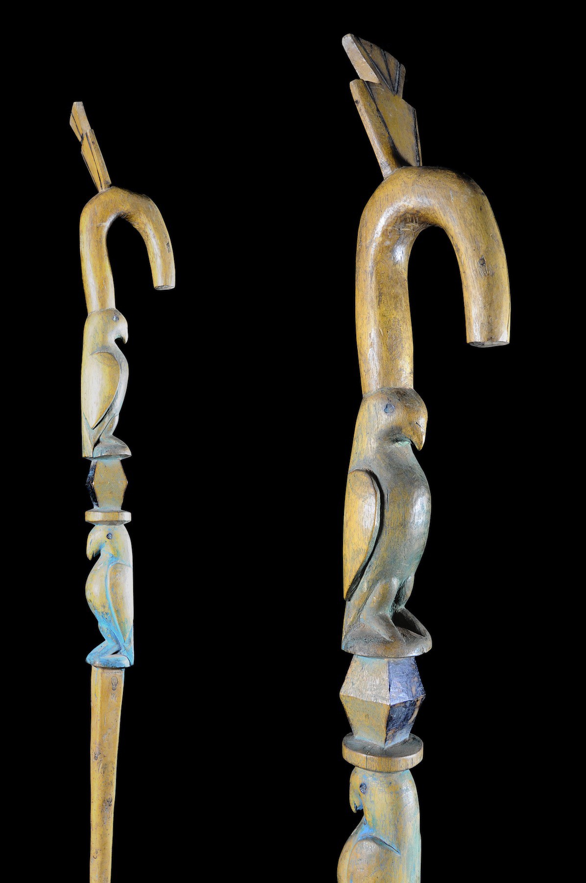 Canne polychrome - Gurunsi - Burkina Faso - Objets de regalia