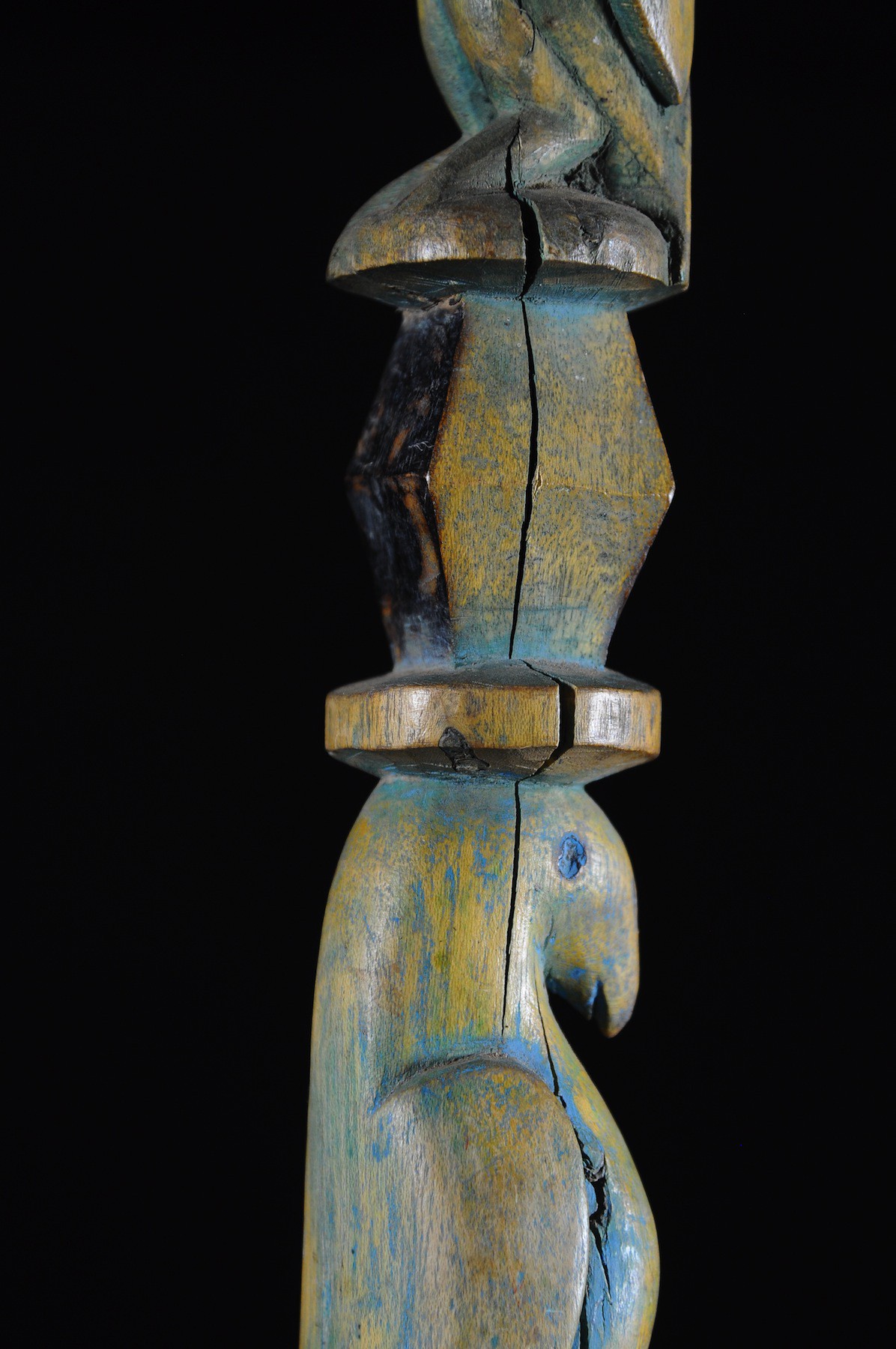 Canne polychrome - Gurunsi - Burkina Faso - Objets de regalia