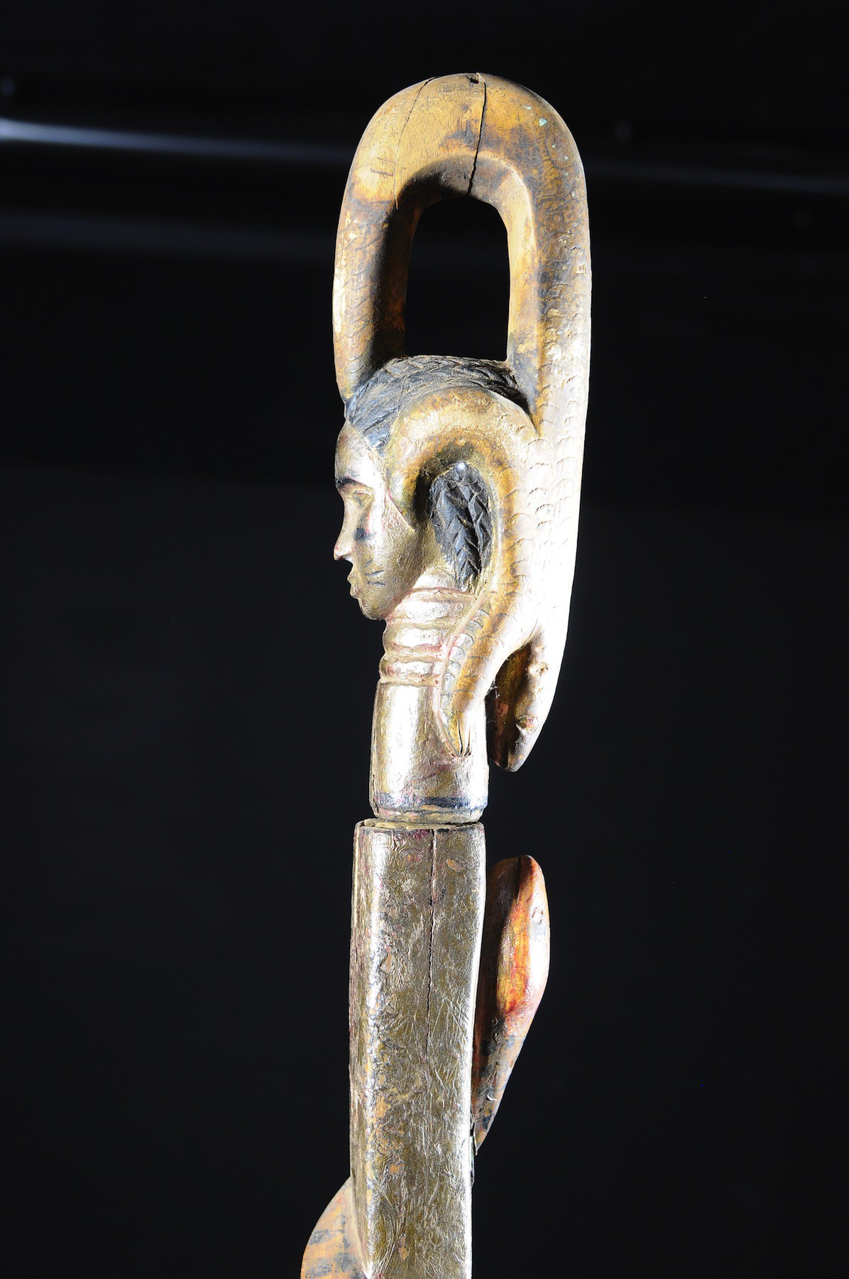 Canne epee de dignitaire - Baoule - Côte d'Ivoire - Objets de regalia