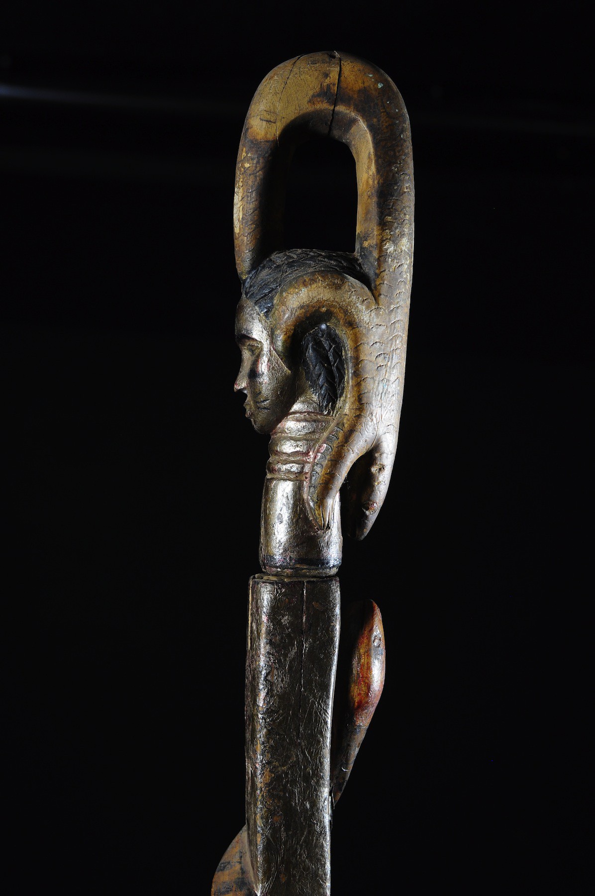 Canne epee de dignitaire - Baoule - Côte d'Ivoire - Objets de regalia