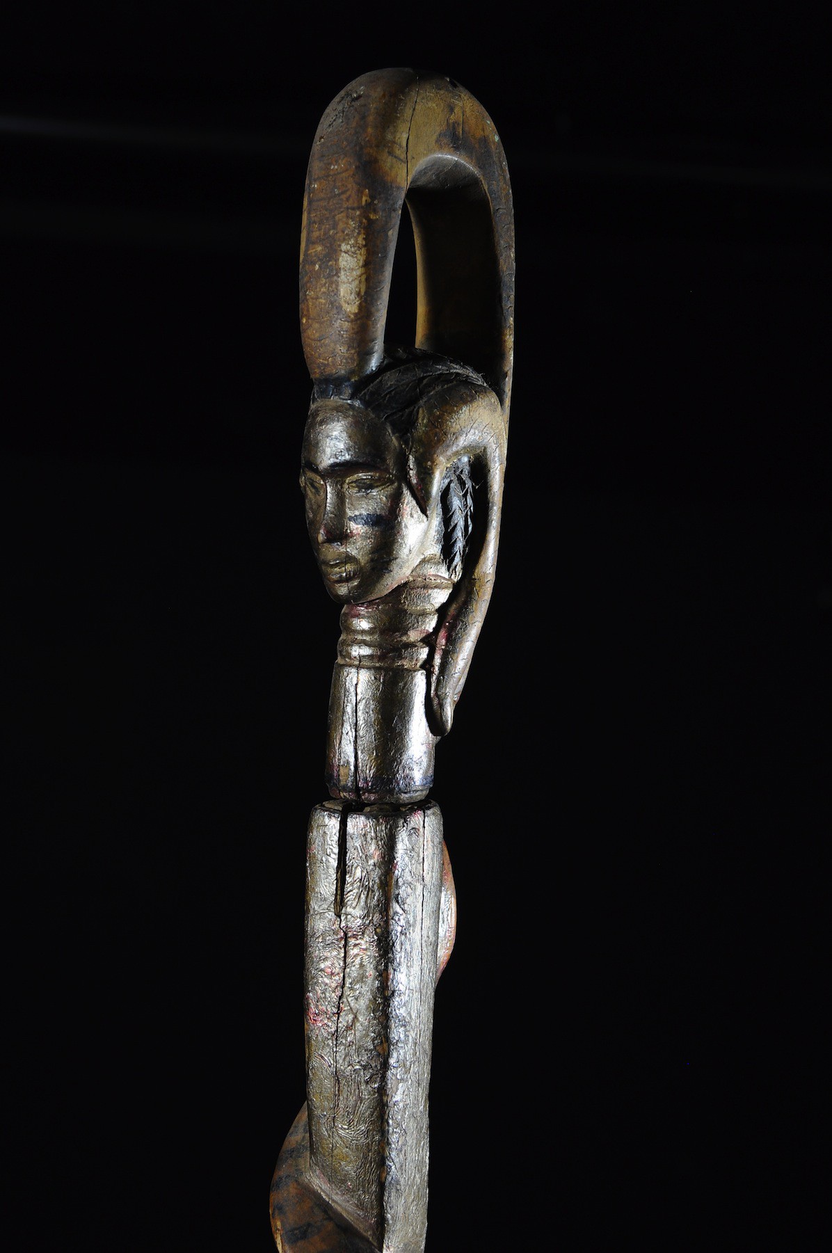 Canne epee de dignitaire - Baoule - Côte d'Ivoire - Objets de regalia