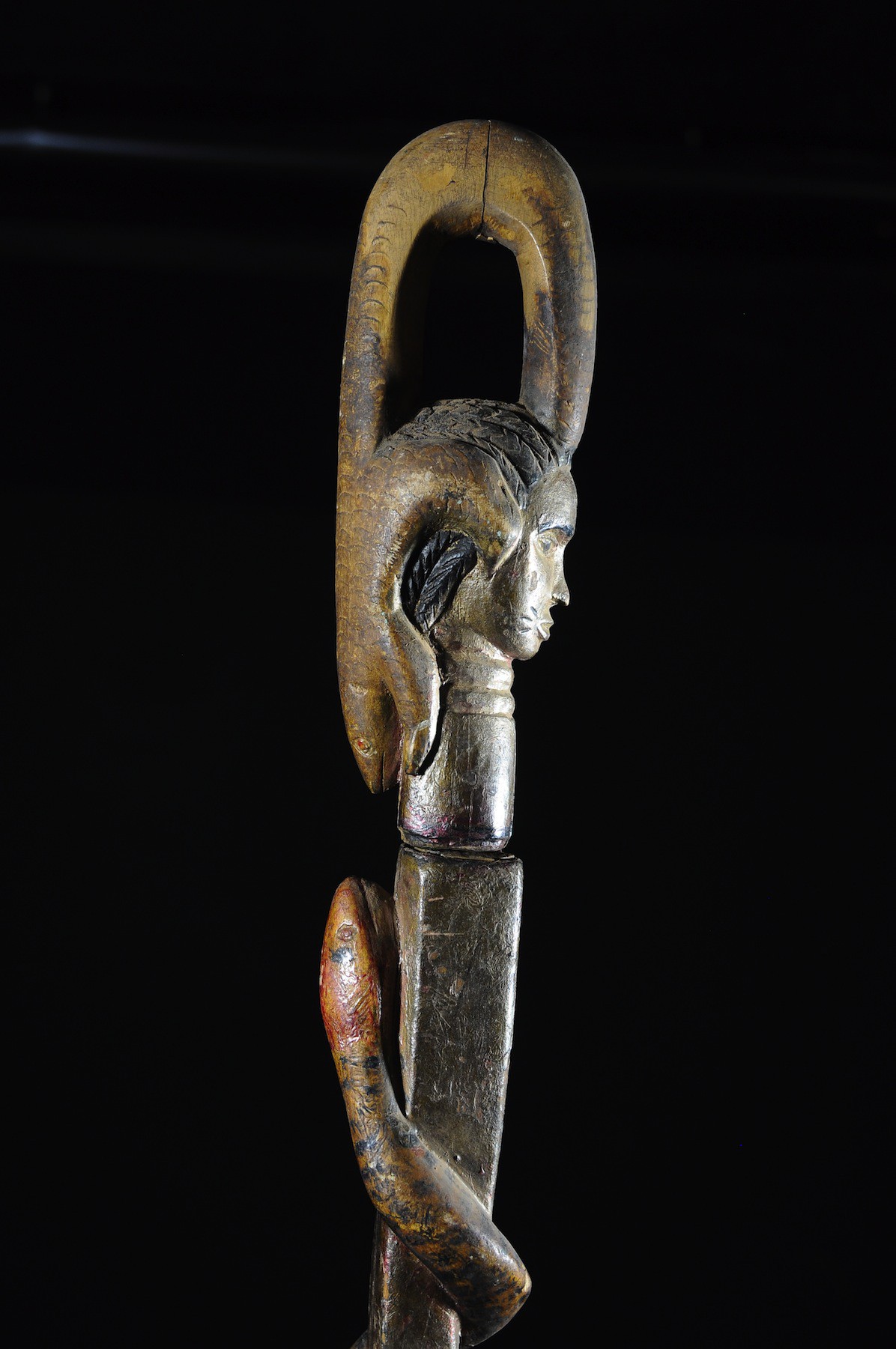 Canne epee de dignitaire - Baoule - Côte d'Ivoire - Objets de regalia