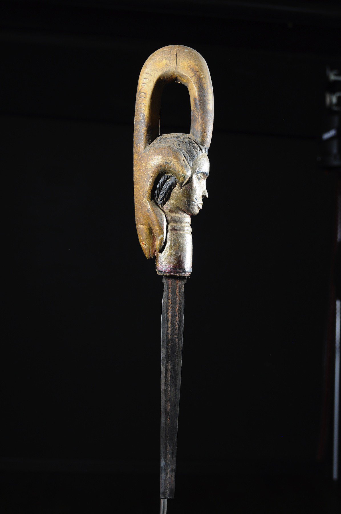 Canne epee de dignitaire - Baoule - Côte d'Ivoire - Objets de regalia