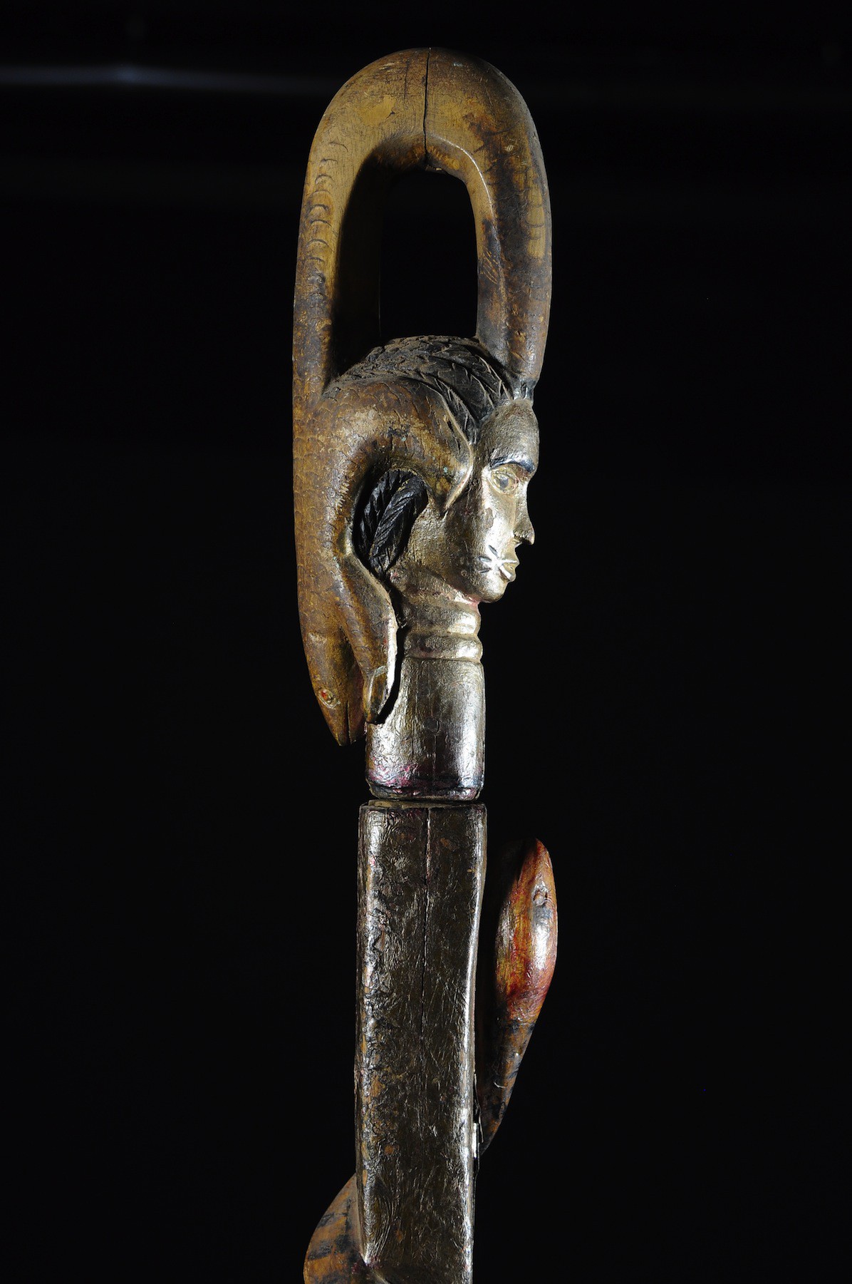 Canne epee de dignitaire - Baoule - Côte d'Ivoire - Objets de regalia