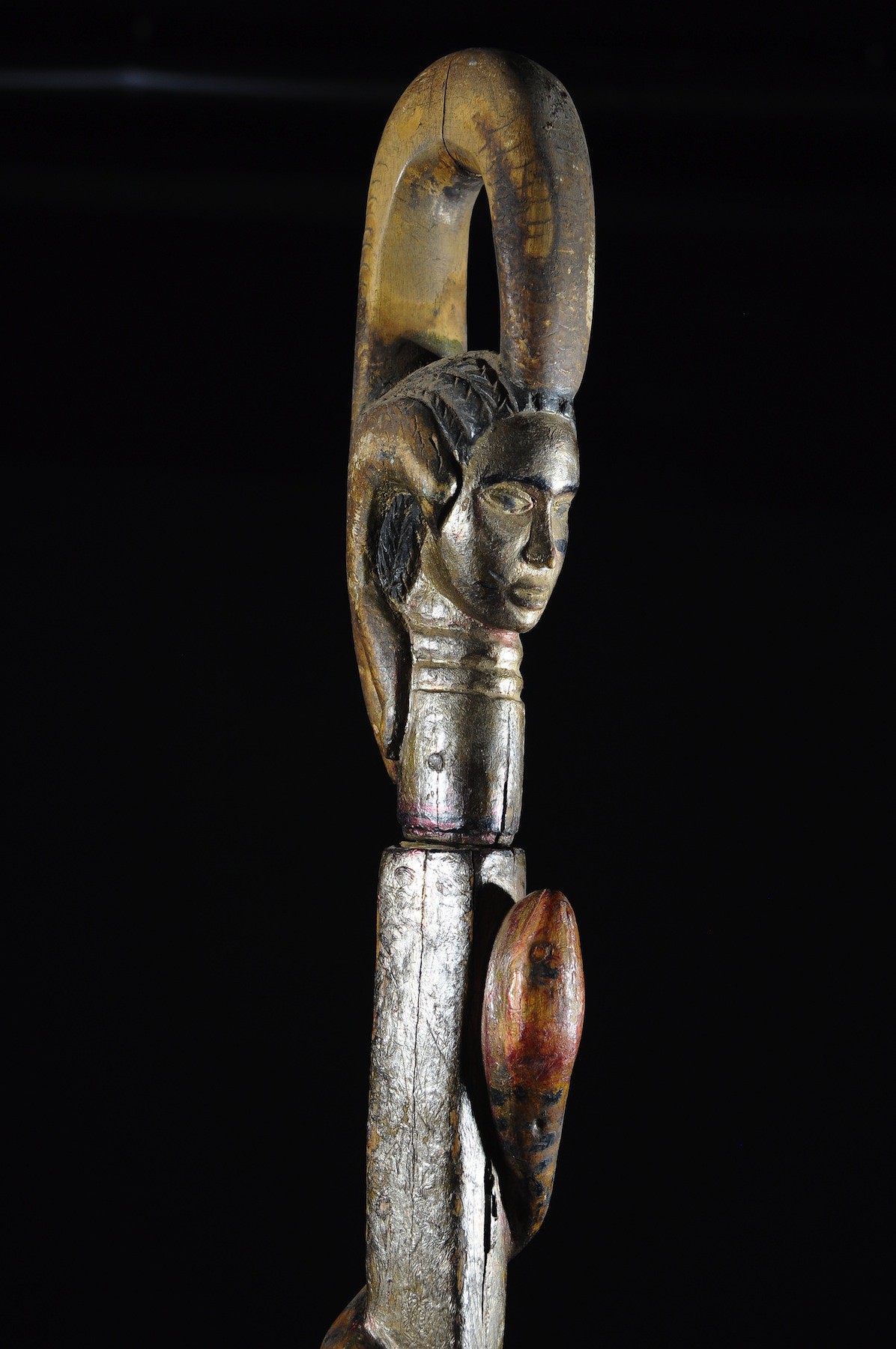 Canne epee de dignitaire - Baoule - Côte d'Ivoire - Objets de regalia