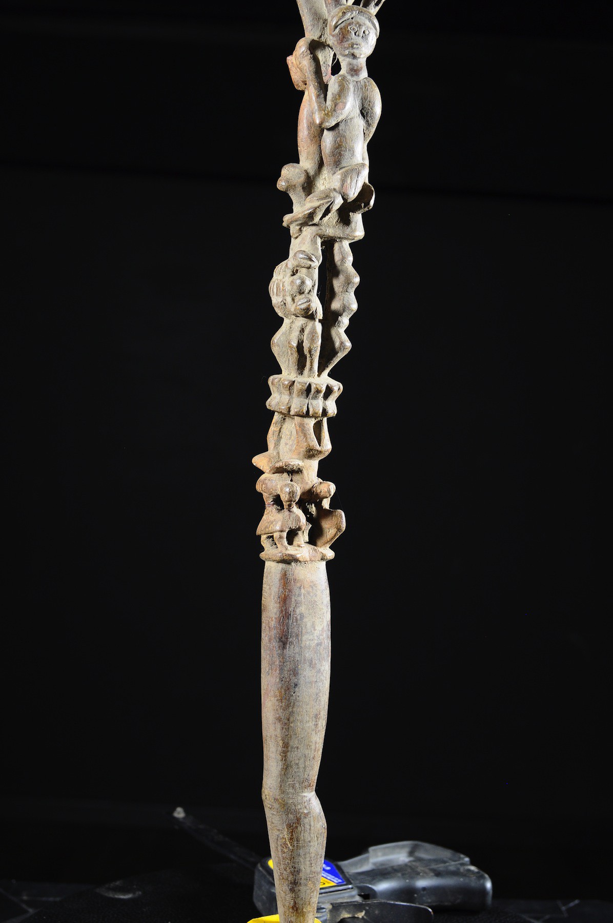 Canne ouvragee de notable - Ashanti - Ghana - Objets de regalia