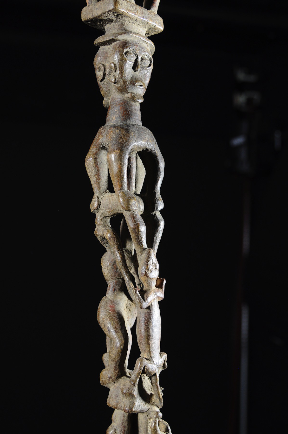 Canne ouvragee de notable - Ashanti - Ghana - Objets de regalia