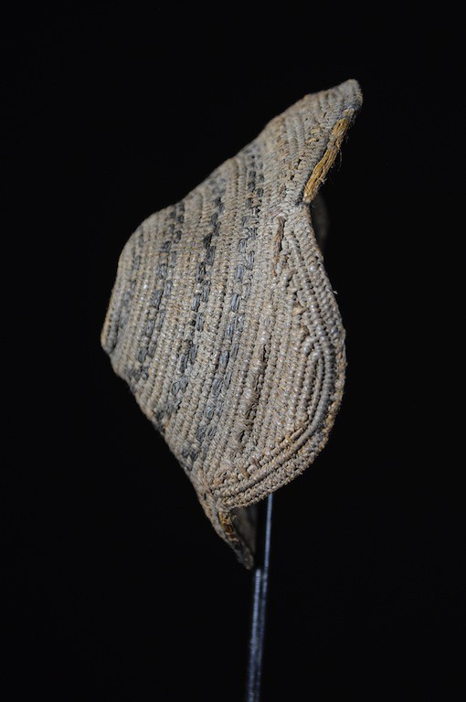 Coiffe Kuba ancienne Laket en raphia - Kuba - RDC Zaire