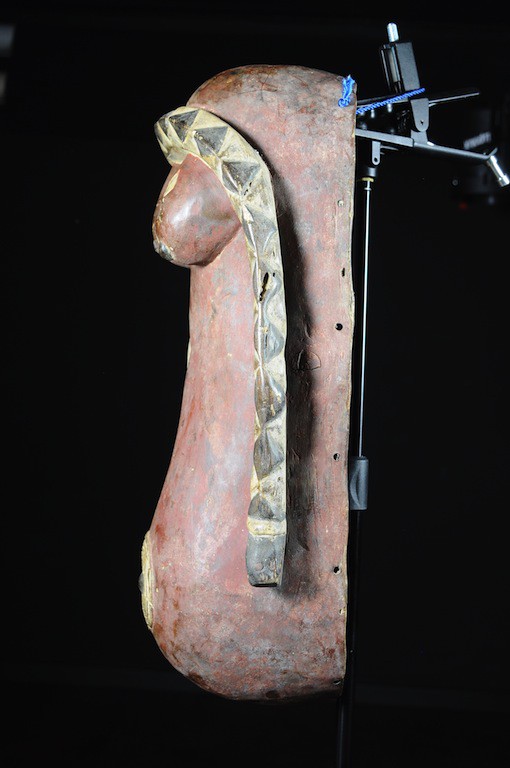 Masque ventre polychrome - Limba - Sierra Leone / Guinee