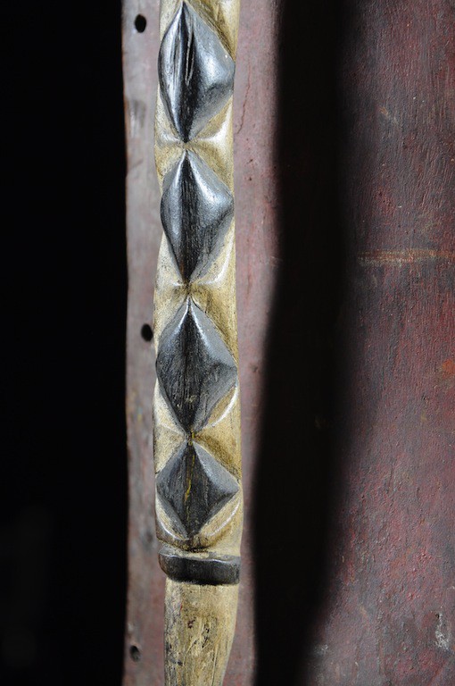 Masque ventre polychrome - Limba - Sierra Leone / Guinee