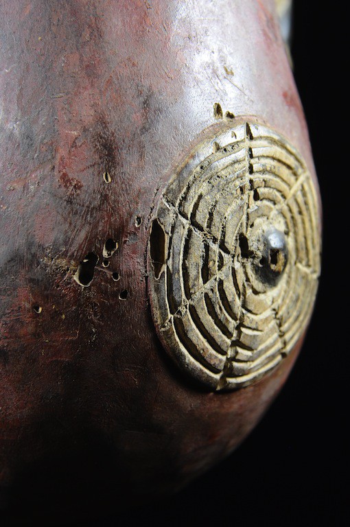 Masque ventre polychrome - Limba - Sierra Leone / Guinee