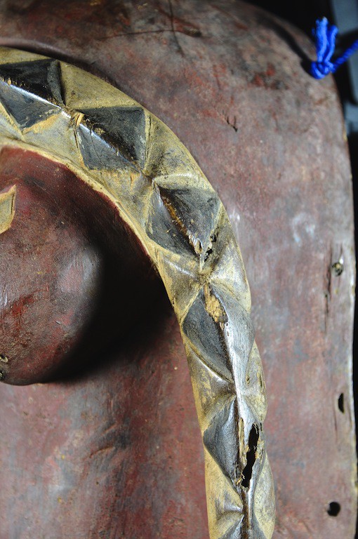 Masque ventre polychrome - Limba - Sierra Leone / Guinee