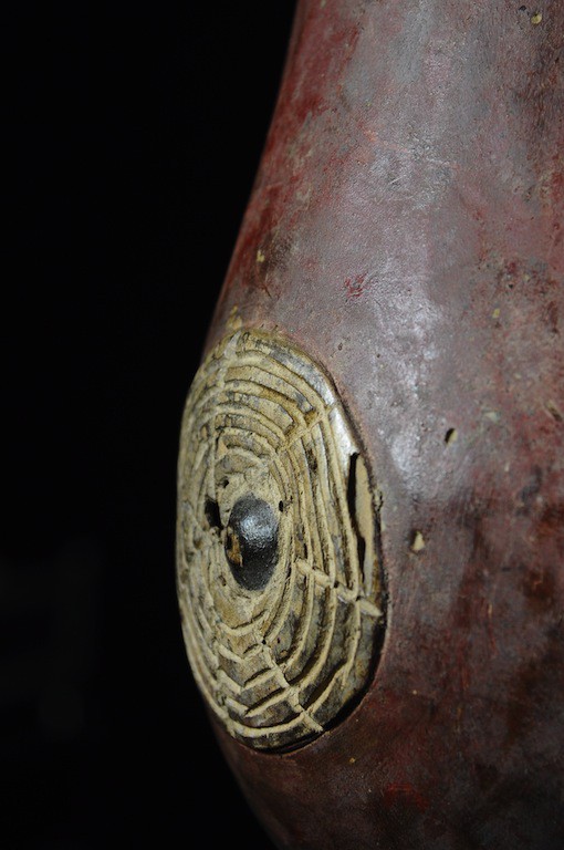 Masque ventre polychrome - Limba - Sierra Leone / Guinee