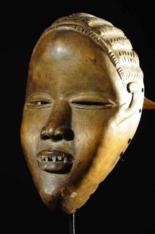 Masque rituel de réjouissances - Dan - Côte Ivoire