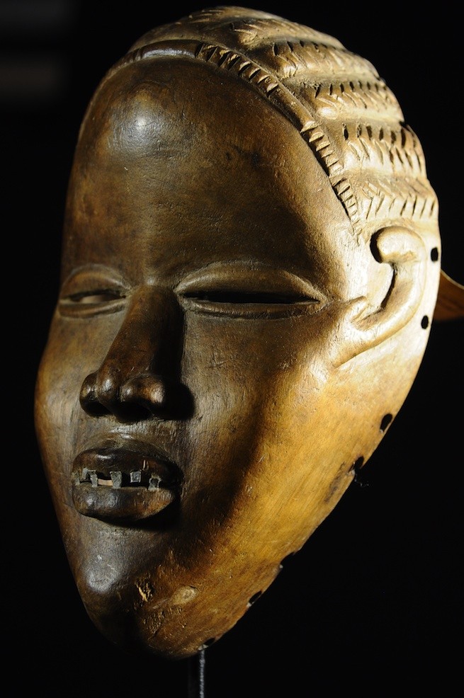 Masque rituel de réjouissances - Dan - Côte Ivoire