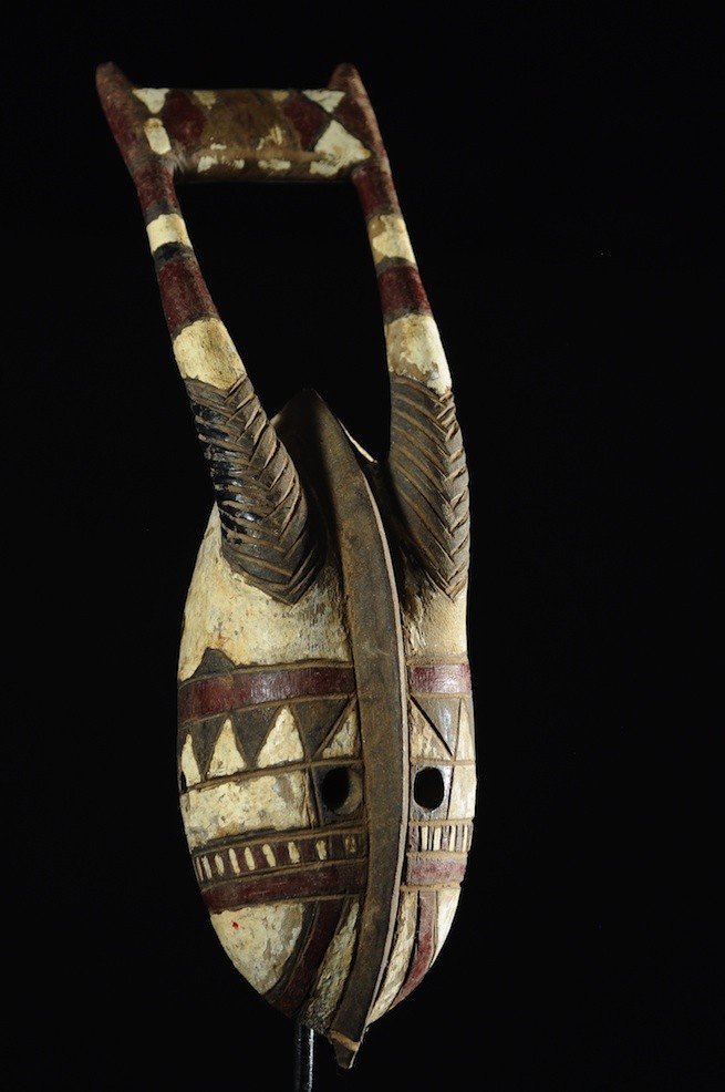 Masque Antilope polychrome - Mossi / Gurunsi - Burkina Faso