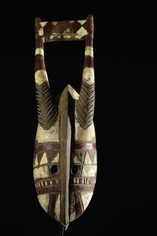 Masque Antilope polychrome - Mossi / Gurunsi - Burkina Faso