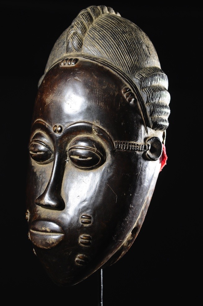 Masque de rejouissance Mblo Royal  - Baoule - Côte d'Ivoire