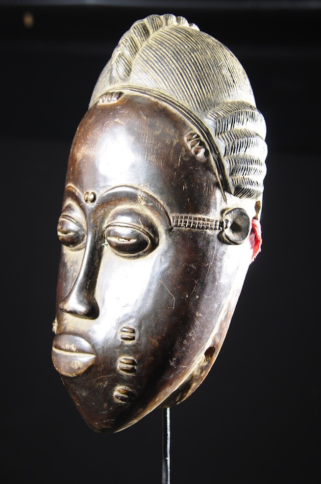 Masque de rejouissance Mblo Royal  - Baoule - Côte d'Ivoire