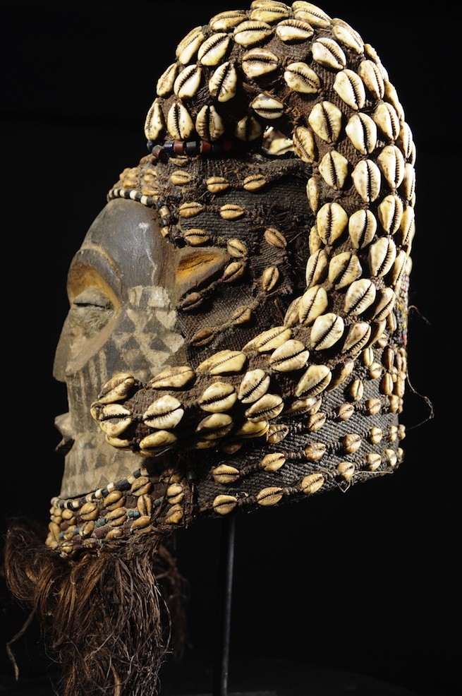 Masque casque Belier - Kuba / Bushoong - RDC Zaire