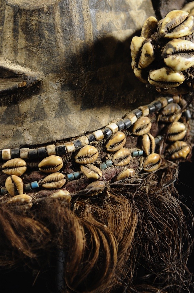 Masque casque Belier - Kuba / Bushoong - RDC Zaire