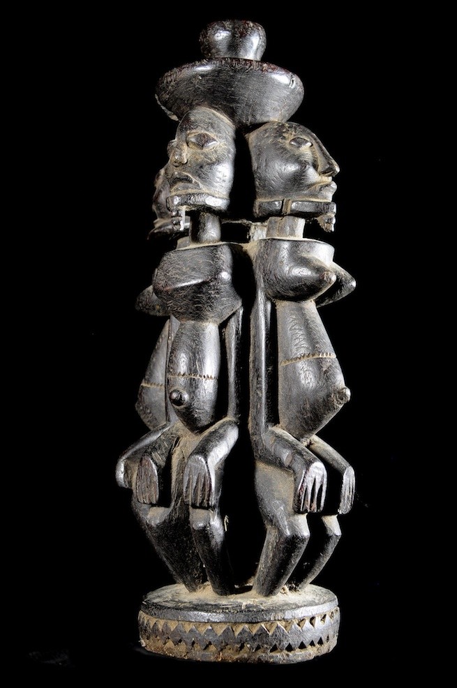 Autel des Nommos en bois - Dogon - Mali 