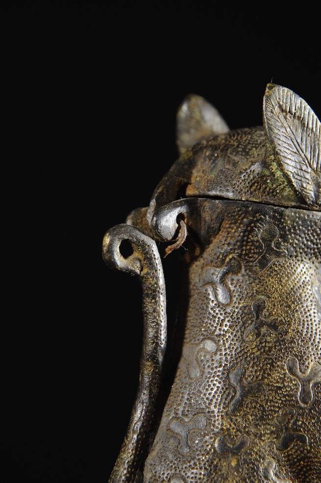 Leopard Royal Aquamanille - Bini Edo - Bronzes du Benin