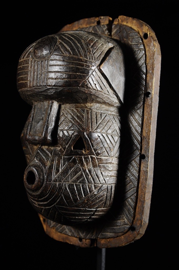 Masque Ancien - Tetela - RDC Zaire - Masques africains