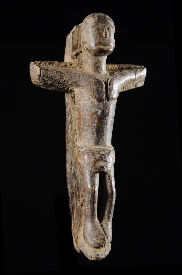 Crucifix en bois - Lobi - Burkina Faso