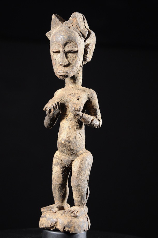 Statue féminine epouse mystique blolo bla - Baoule - Cote D'Ivoire