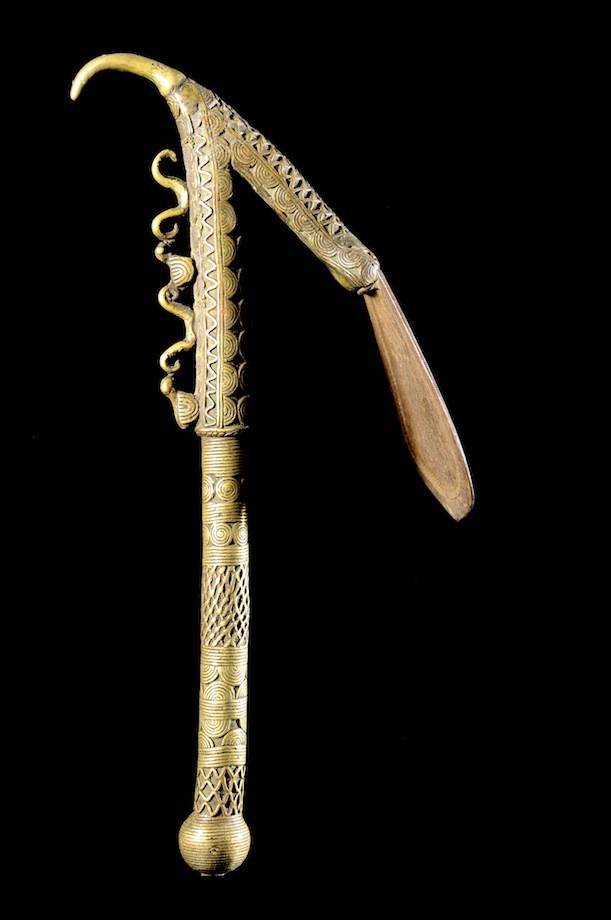 Darba Régalia en bronze - Bini - Nigéria