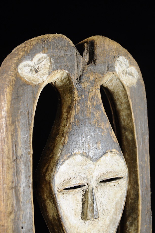 Masque Ekuk  ancien - Kwele / Bakwele - Gabon